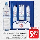 Mineralwasser Naturell bei Trinkgut im Prospekt "" für 5,49 €
