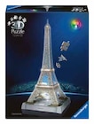 Puzzle 3D Tour Eiffel Illuminée - RAVENSBURGER - Fnac Puzzle 3D Tour Eiffel Illuminée - RAVENSBURGER à 36,99 € dans le catalogue Fnac