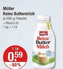 Reine Buttermilch von Müller im aktuellen V-Markt Prospekt für 0,59 €