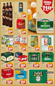 Bier im aktuellen REWE Prospekt (Wiesbaden) Bier im REWE Prospekt "Dein Markt" mit 30 Seiten (Wiesbaden)