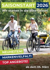 Fahrrad im Radwelt Coesfeld Prospekt in Marl Aktueller Radwelt Coesfeld Prospekt mit Fahrrad, "SAISONSTART 2026", Seite 1