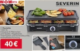 Raclette von SEVERIN im aktuellen Woolworth Prospekt für 40,00 €