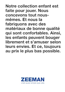 Prospectus Zeeman en cours, "Le bonheur au grand air avec notre nouvelle collection enfant.", page 2 sur 31