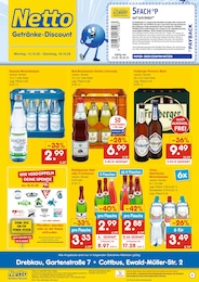 Netto Marken-Discount Prospekt für Guhrow mit 2 Seiten Netto Marken-Discount Prospekt für Guhrow: "DER ORT, AN DEM DU IMMER AUSGEZEICHNETE PREISE FINDEST.", 2 Seiten, 13.10.2025 - 18.10.2025