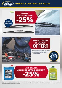 Promo Vidange dans le catalogue Vulco du moment à la page 6