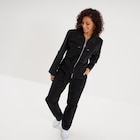 La Halle Haguenau - Promo Combinaison pantalon en jean ceinturée denim noir femme Promo Combinaison pantalon en jean ceinturée denim noir femme à 11,99 € dans le catalogue La Halle à Haguenau
