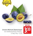 EDEKA - Zwetschgen Angebot im Prospekt Zwetschgen bei EDEKA im Prospekt "" für 3,33 €