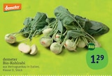 Bio-Kohlrabi von demeter im aktuellen tegut Prospekt für 1,29 €