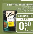 Katzennahrung Angebote von Sheba bei EDEKA Haltern am See für 0,50 €