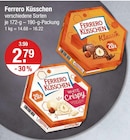 Küsschen Klassik im V-Markt Prospekt Küsschen Klassik von Ferrero im aktuellen V-Markt Prospekt für 2,79 €