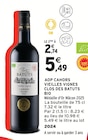 Intermarché Super La Gacilly - Promo AOP Cahors Vieilles Vignes Bio Promo AOP Cahors Vieilles Vignes Bio à 2,74 € dans le catalogue Intermarché Super à La Gacilly