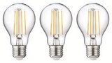 3 LED-Filamentlampen E27 Angebote von Livarno bei Lidl Delmenhorst für 2,99 €