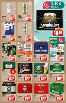 Bier im aktuellen REWE Prospekt (Brühl) Bier im REWE Prospekt "Dein Markt" mit 29 Seiten (Brühl)