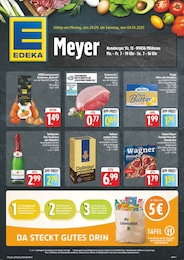 EDEKA Prospekt "Wir lieben Lebensmittel!" für Mildenau, 8 Seiten, 29.09.2025 - 04.10.2025
