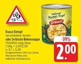 EDEKA Schweinfurt - Eintopf Angebot im Prospekt Eintopf bei EDEKA im Schweinfurt Prospekt für 2,00 €