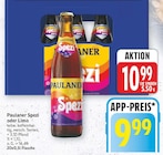 Spezi oder Limo von Paulaner im aktuellen E center Prospekt
