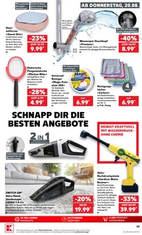 Batterie im Kaufland Prospekt "Hier bin ich richtig" mit 52 Seiten (Hannover)