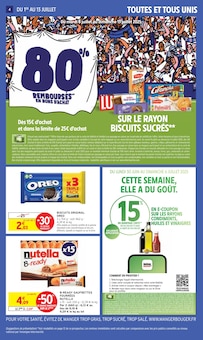 Promo Nutella dans le catalogue Intermarché du moment à la page 4