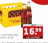 Getränke Quelle WVG Sandersleben - Coca-Cola Angebot im Prospekt Coca-Cola bei Getränke Quelle WVG im Sandersleben Prospekt für 16,99 €