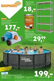 Pool im Globus-Baumarkt Prospekt in Worms Aktueller Globus-Baumarkt Prospekt mit Pool, "Immer eine Idee besser", Seite 12