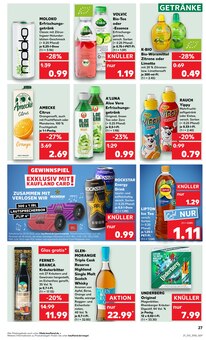 Volvic im Kaufland Prospekt "KNÜLLER" mit 50 Seiten (Zwickau)