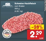 Aktuelles Schweine-Hackfleisch Angebot bei Netto Marken-Discount in Oldenburg ab 2,29 €