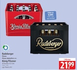 Pilsner Angebote von Radeberger bei famila Nordost Stralsund für 11,99 €