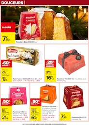 Offre Panettone dans le catalogue Carrefour du moment à la page 92
