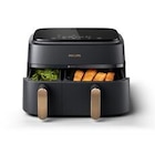 Friteuse sans huile Philips NA352/00 Airfryer 9L noir double panier - Philips - Darty Friteuse sans huile Philips NA352/00 Airfryer 9L noir double panier - Philips à 139,99 € dans le catalogue Darty