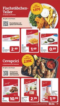 Cevapcici Angebot im famila Nordwest Prospekt, gültig von 25.08.2025 bis 30.08.2025 Cevapcici Angebot im aktuellen famila Nordwest Prospekt auf Seite 20