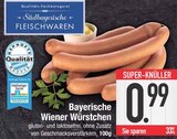 Bayerische Wiener Würstchen bei E center im Holzkirchen Prospekt für 0,99 €