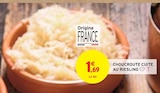 Choucroute cuite au riesling en promo chez Intermarché Nancy à 1,69 €