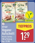 Veganer Aufschnitt von MYVAY für 1,29 € bei ALDI Nord im Angebot Veganer Aufschnitt von MYVAY im aktuellen ALDI Nord Prospekt