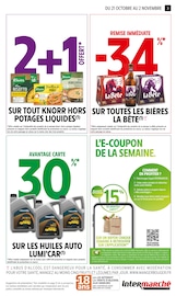 Huile Moteur Angebote im Prospekt "TOUT VOTRE MAGASIN CONTRE LA VIE CHÈRE" von Intermarché Super Huile Moteur Angebote im Prospekt "TOUT VOTRE MAGASIN CONTRE LA VIE CHÈRE" von Intermarché Super auf Seite 3