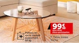 Table basse Victor en promo chez But Béziers à 99,99 €