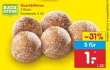 Quarkbällchen bei Netto Marken-Discount im Prospekt "" für 1,00 €