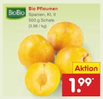 Bio Pflaumen von BioBio für 1,99 € bei Netto Marken-Discount im Angebot Bio Pflaumen von BioBio im aktuellen Netto Marken-Discount Prospekt