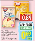 Original Pudding von Dr. Oetker für 0,69 € bei E center im Angebot Original Pudding von Dr. Oetker im aktuellen E center Prospekt