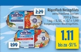 Heringsfilets Angebote von RügenFisch bei diska Freiberg für 1,11 €