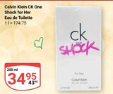 CK One Shock for Her Eau de Toilette im Angebot bei GLOBUS in Trier CK One Shock for Her Eau de Toilette Angebote von Calvin Klein bei GLOBUS Trier für 34,95 €
