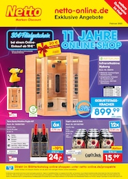 Jack Daniels Angebot & Preis im aktuellen Netto Marken-Discount Prospekt Jack Daniels Angebot im aktuellen Netto Marken-Discount Prospekt auf Seite 1