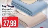 Wohndecke Angebote von Tony Brown by Stolz bei Kaufhaus Stolz Bremerhaven für 27,99 €