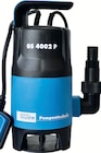 Aktuelles Schmutzwasser-Tauchpumpe GS 4002 P Angebot bei Zimmermann in Bremen ab 29,99 €