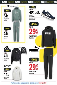 Prospectus Intersport de la semaine "BLACK FRIDAY" avec 2 pages, valide du 15/11/2024 au 02/12/2024 pour Beaucaire et alentours