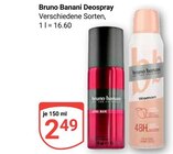 Deospray von Bruno Banani für 2,49 € bei GLOBUS im Angebot Deospray von Bruno Banani im aktuellen GLOBUS Prospekt