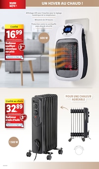 Promo Radiateur Soufflant dans le catalogue Lidl du moment à la page 46