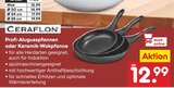 Profi-Alugusspfannen oder Keramik-Wokpfanne Angebote von Ceraflon bei Netto Marken-Discount Hof für 12,99 €