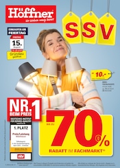 Aktueller Höffner Möbel & Einrichtung Prospekt in Ronneburg und Umgebung, "SSV" mit 28 Seiten, 13.08.2025 - 26.08.2025