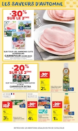 Promos Saumon Fumé dans le catalogue "AU COEUR DU GOÛT" de Carrefour Market Saumon Fumé en promo dans le catalogue Carrefour Market à la page 13