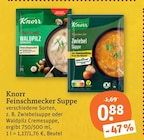 Feinschmecker Suppe von Knorr im aktuellen tegut Prospekt für 0,88 €